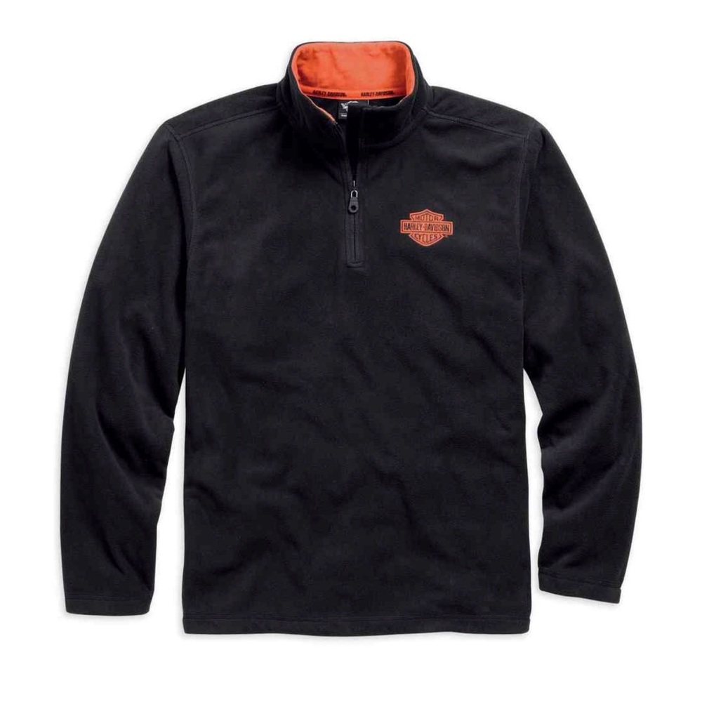 Harley-Davidson Black Fleece 1/4 Zip - Picture 7 of 7